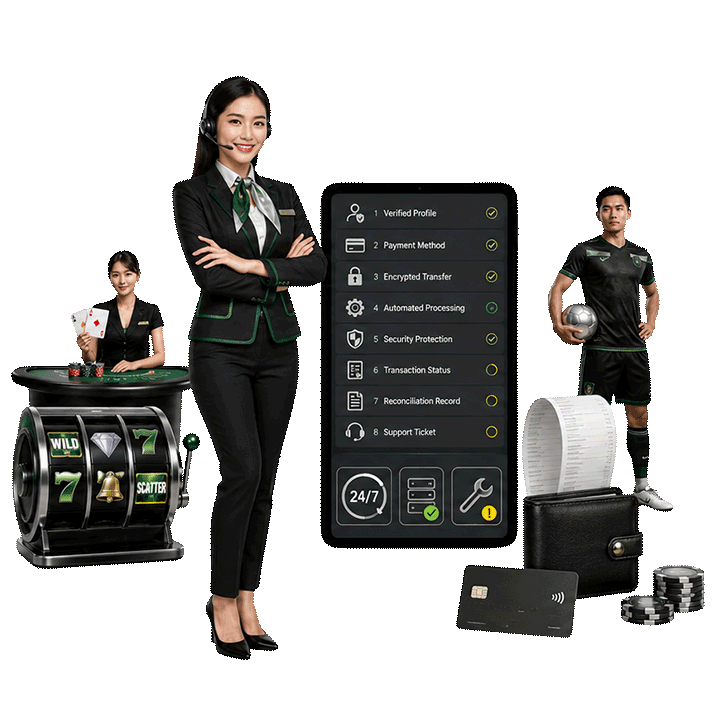 ระบบฝากถอนออโต้ ความปลอดภัย และการรองรับธุรกรรม 24 ชั่วโมง